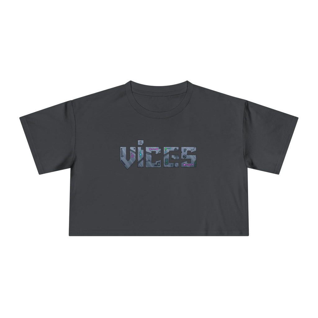 Vices Cyber Be A Baller Crop Tee