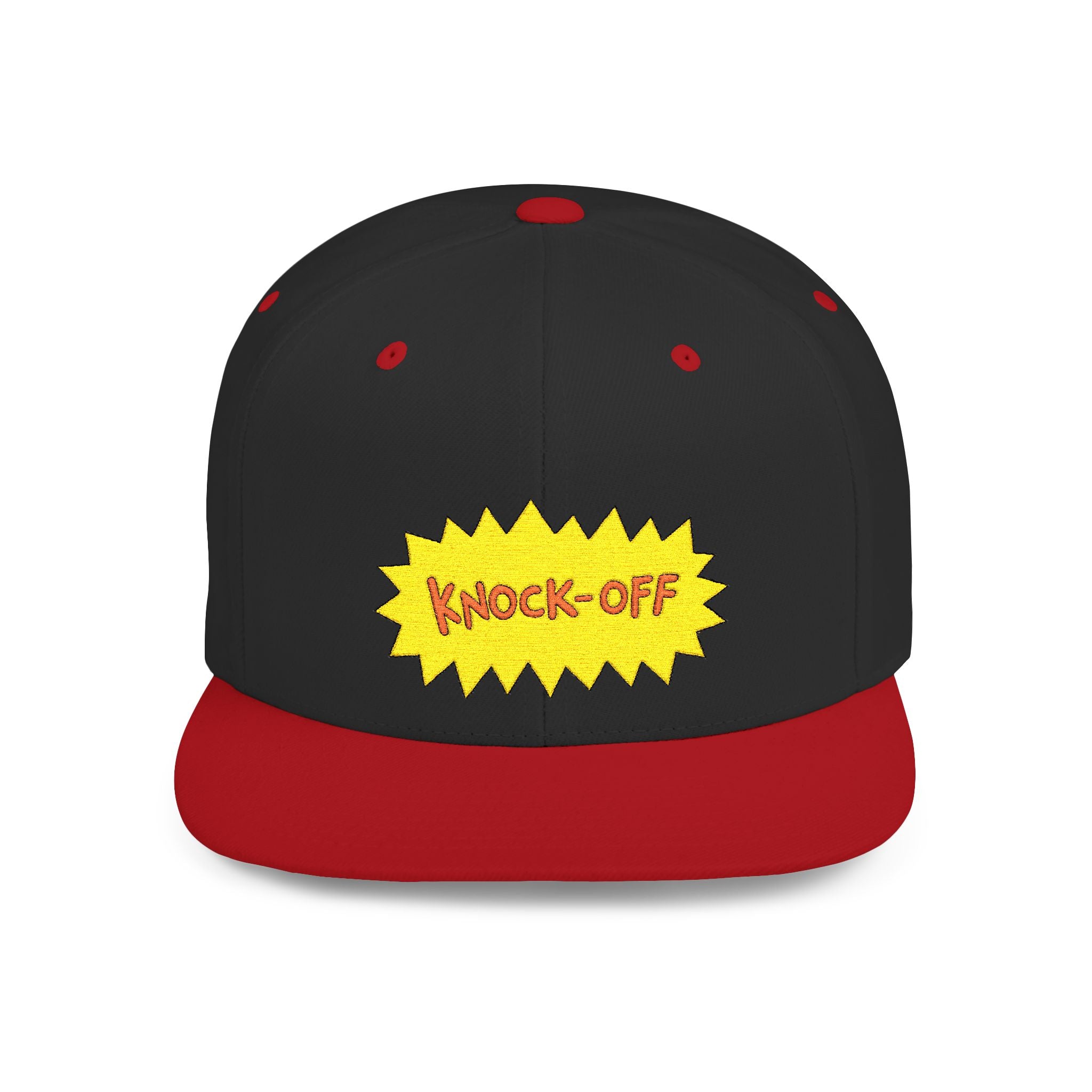 Knock Off Flat Bill Snapback