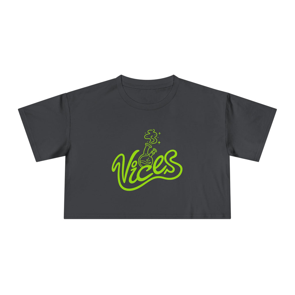Scribble Vices Crop Tee