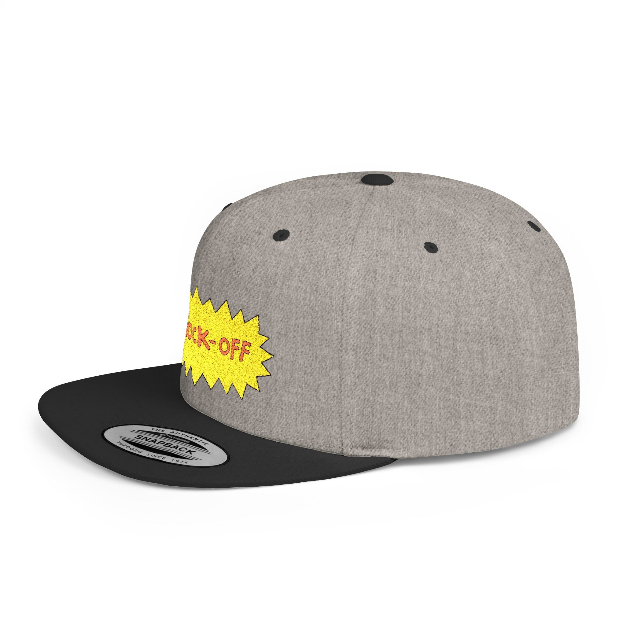 Knock Off Flat Bill Snapback