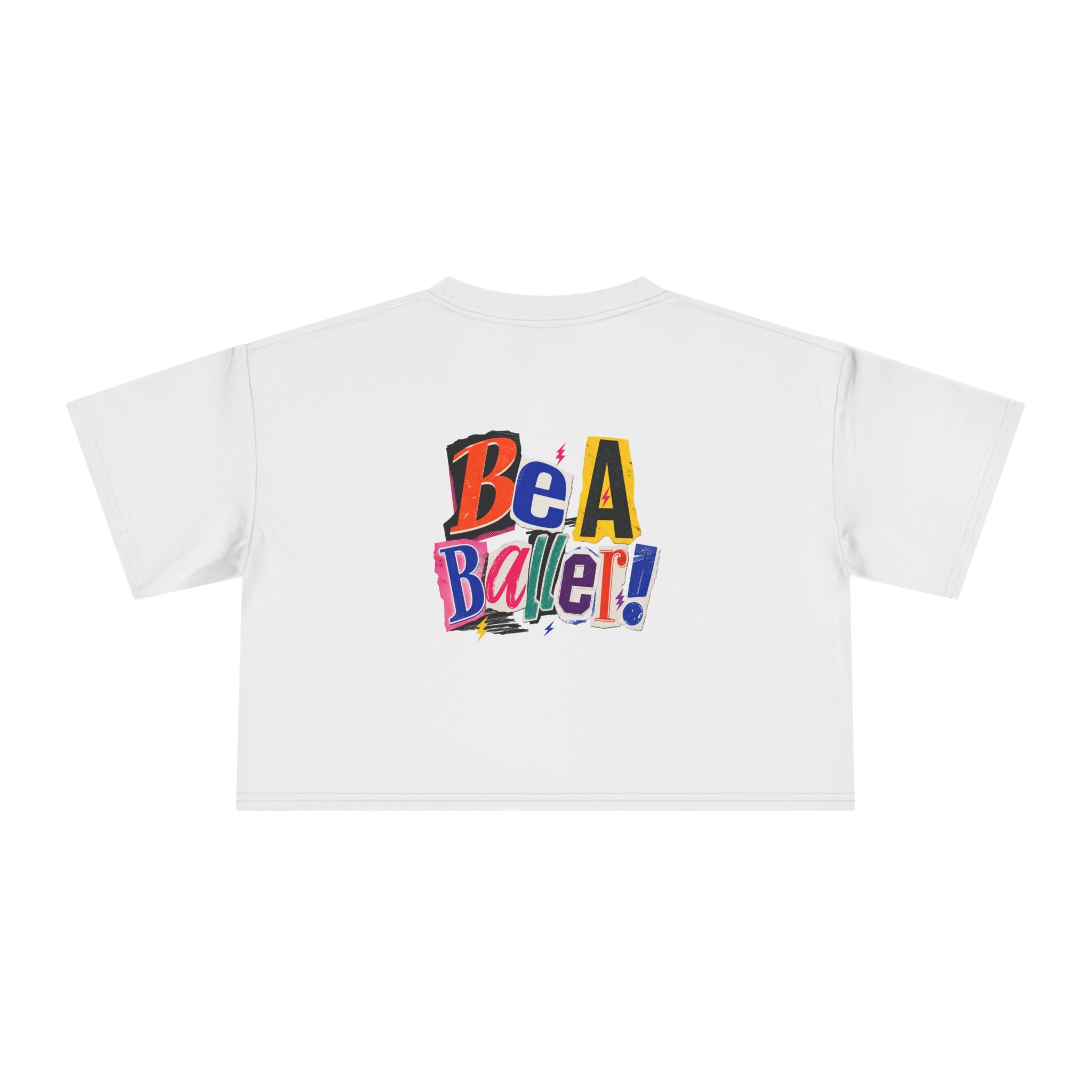 Vices Cyber Be A Baller Crop Tee