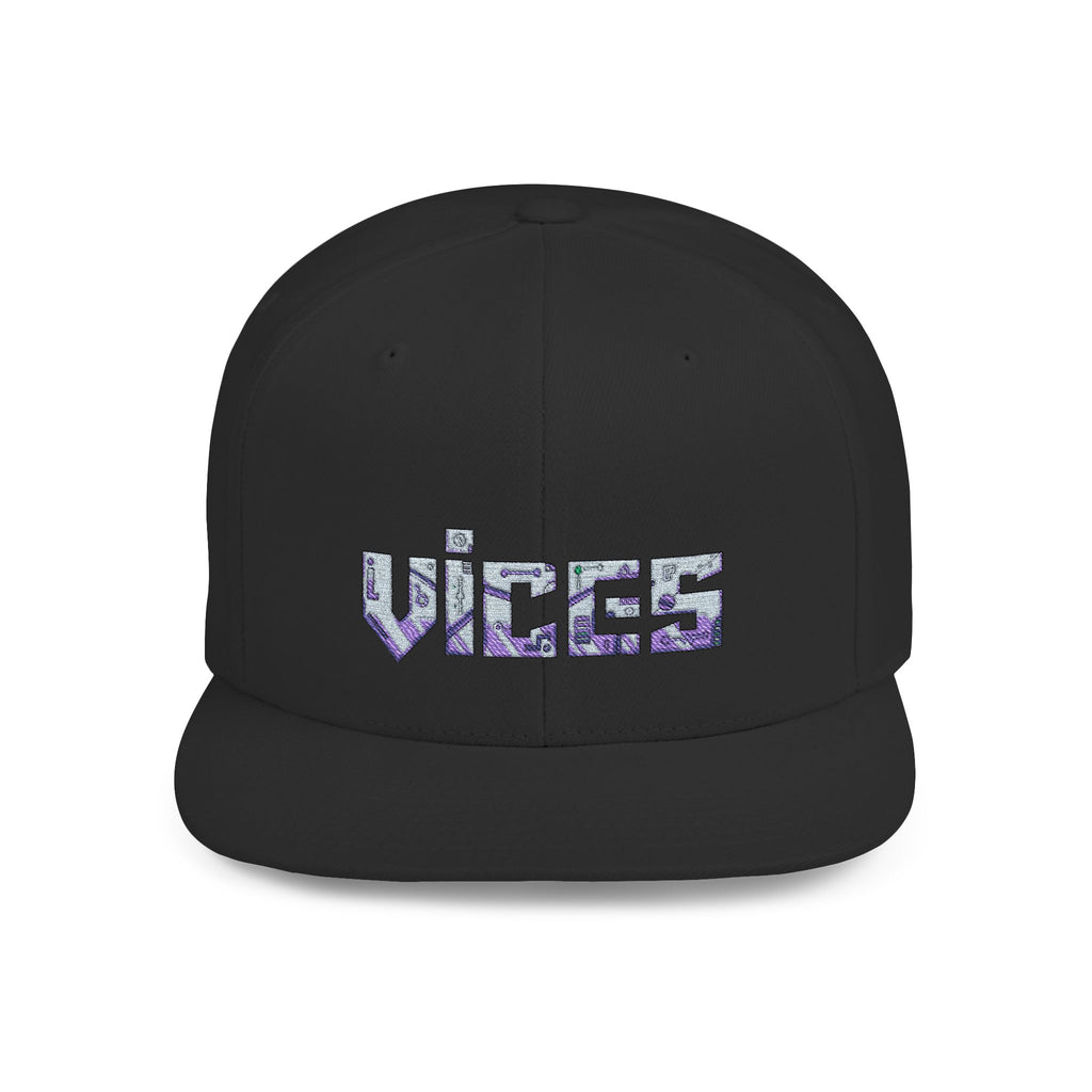 Vices Cyber Flat Bill Snapback