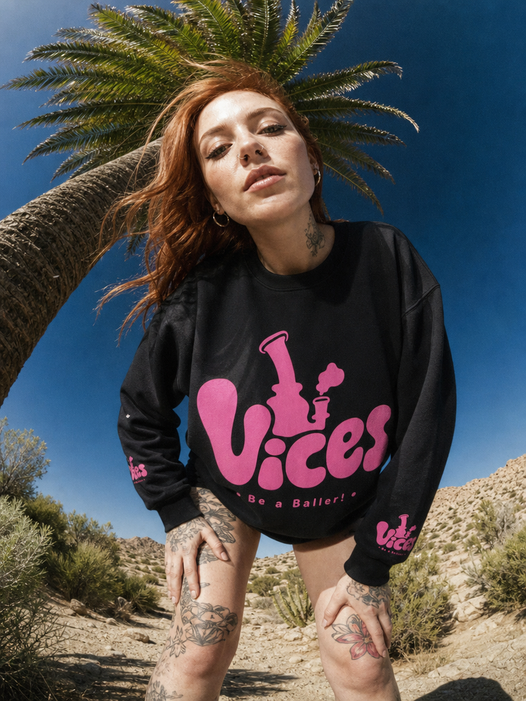 Bubbly Vices Crewneck