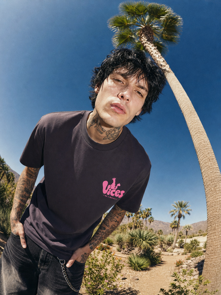 Bubbly Vices F&B Oversize Tee