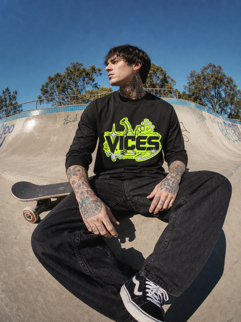 Dabber Vices Longsleeve Tee