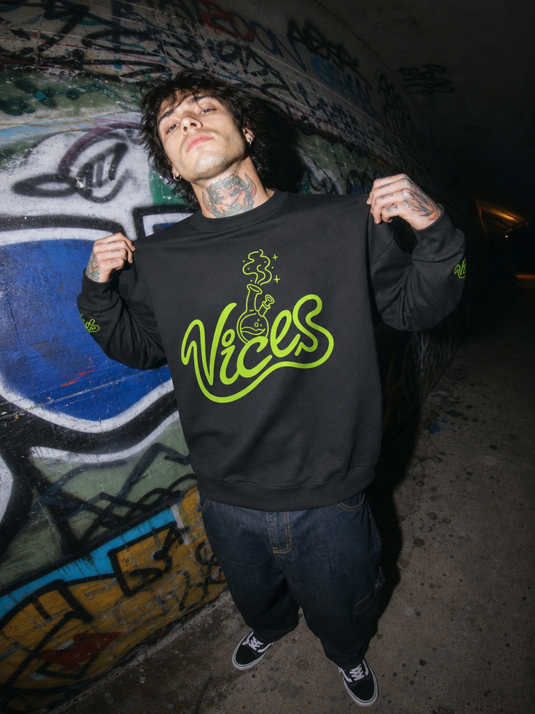 Scribble Vices Crewneck